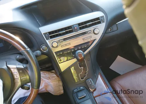 2013 Lexus Rx 350 z USA, uszkodzony, nr VIN 2T2ZK1BA0DC097415